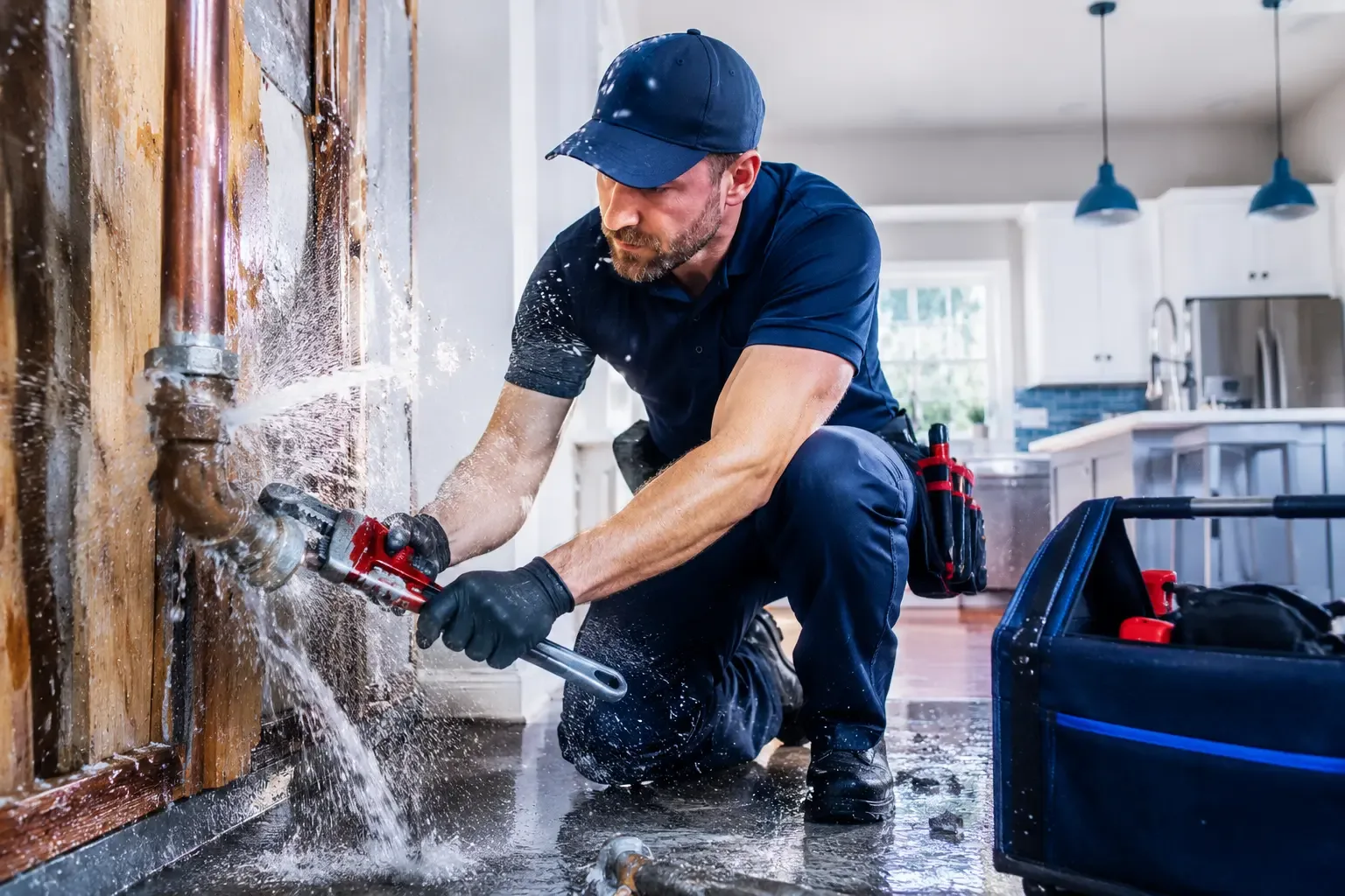 Local emergency pipe repair professionals in Woodbury, PA